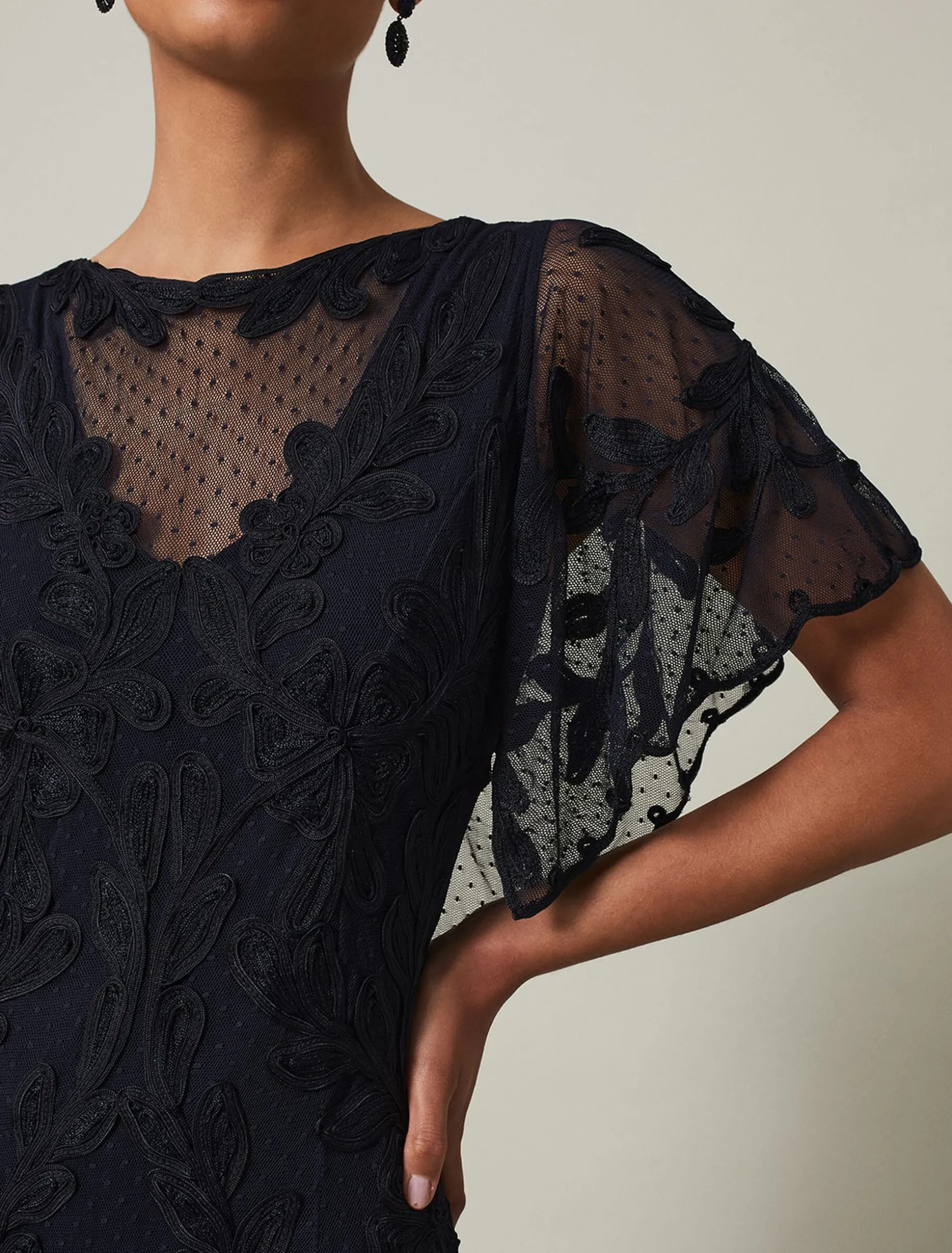 Noelle Tapework Maxi Dress