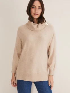 Nola Zip Neck Chunky Relaxed Knit