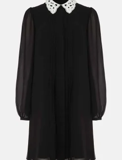 Norah Collar Detail Swing Dress