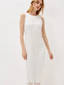 Novah Lace Midi Dress