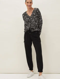 Oakleigh Twist Front Blouse