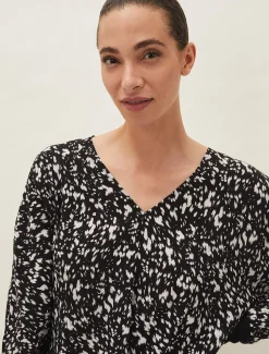 Oakleigh Twist Front Blouse