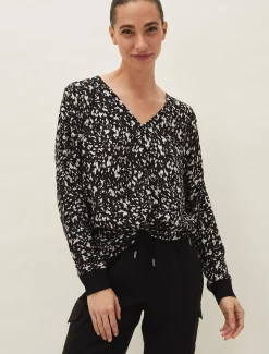 Oakleigh Twist Front Blouse