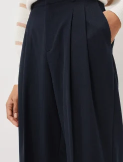 Odette Pleated Crop Trousers