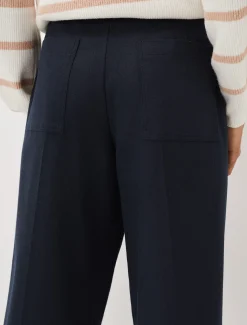 Odette Pleated Crop Trousers