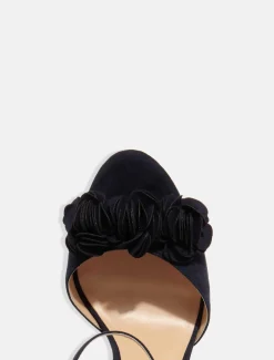 Ophelia Flower Trim Sandals