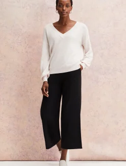 Ophelia Wool Cashmere V Neck Jumper