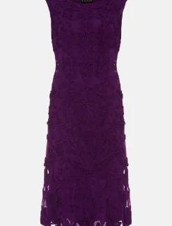 Orelia Tapework Lace Dress