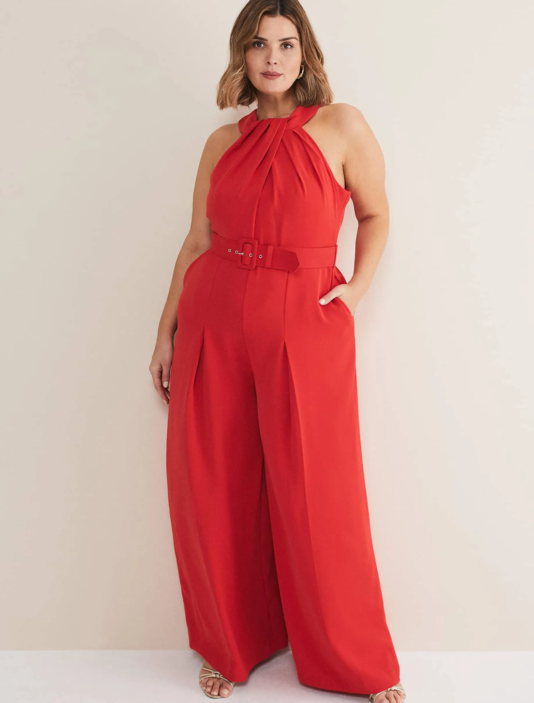Orla Twist Neck Jumpsuit