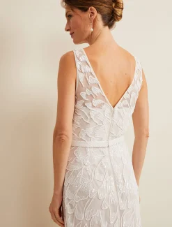Ottilie Beaded Maxi Wedding Dress