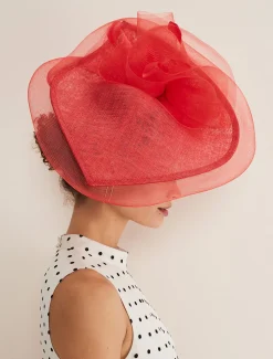 Oversized Crin Flower Fascinator