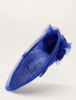Oversized Floral Under Brim Fascinator