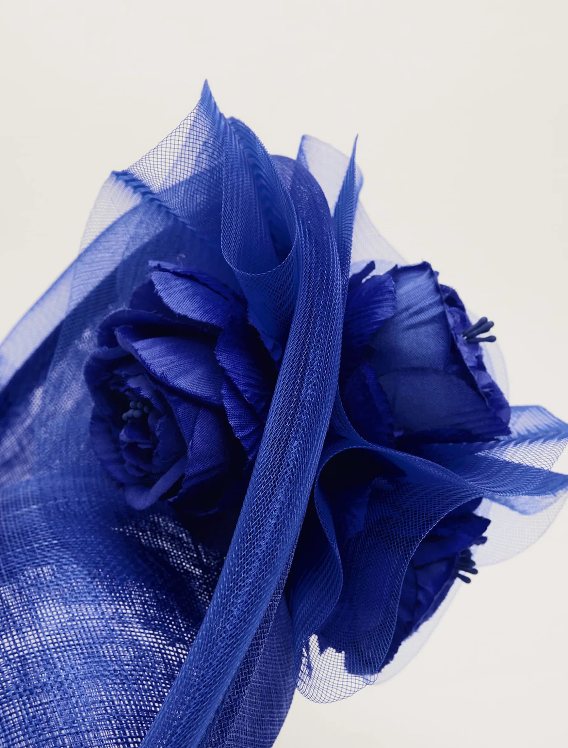 Oversized Floral Under Brim Fascinator