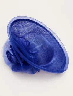 Oversized Floral Under Brim Fascinator