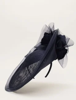 Oversized Floral Under Brim Fascinator