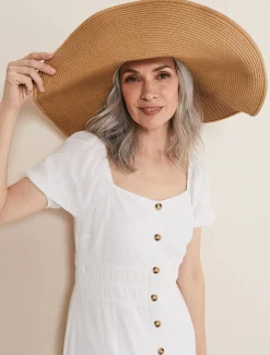 Oversized Straw Hat