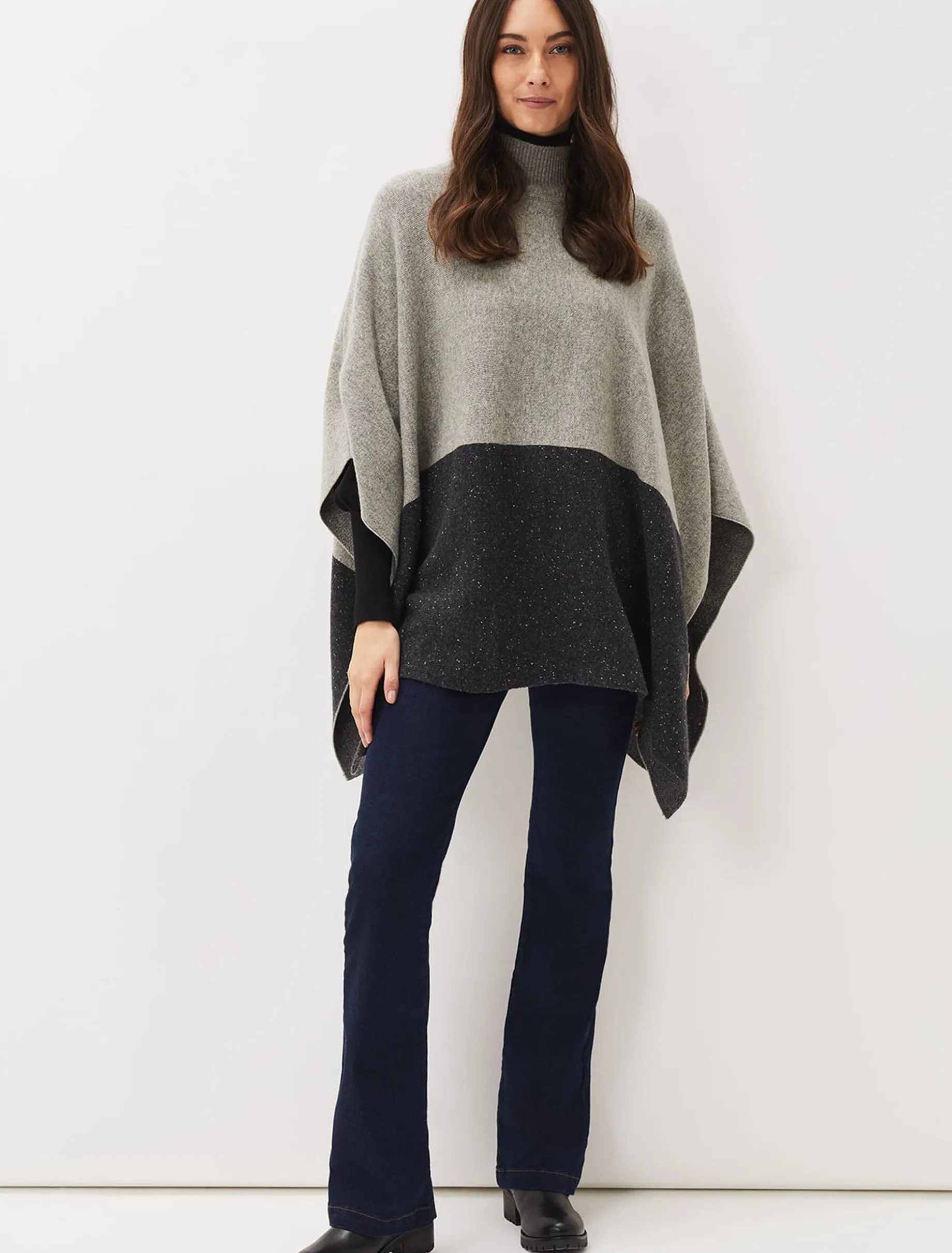 Oya Colourblock Cape