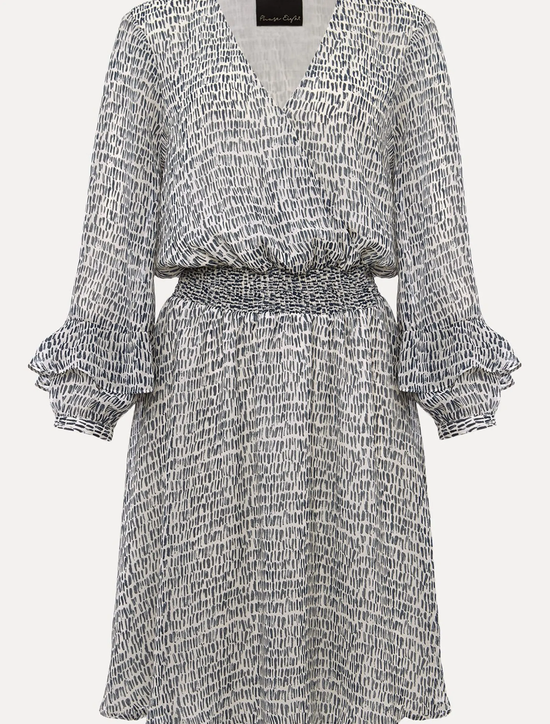 Paige Abstract Print Dress