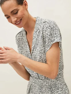 Paige Abstract Print Jumpsuit