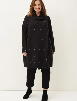Paloma Scattered Stud Coatigan