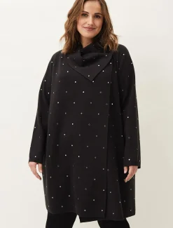 Paloma Scattered Stud Coatigan