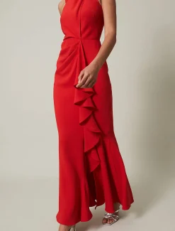 Pamela Ruffled Maxi Dress