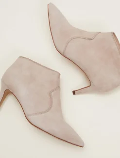 Panelled Shoe Boots