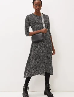 Paris Spot Print Dress