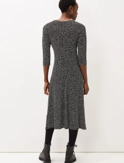 Paris Spot Print Dress
