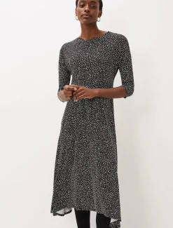 Paris Spot Print Dress