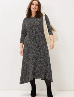Paris Spot Print Dress