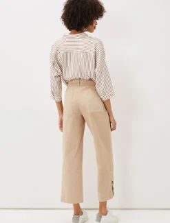 Parissa Button Hem Chino Trouser