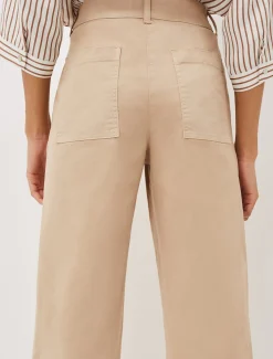 Parissa Button Hem Chino Trouser