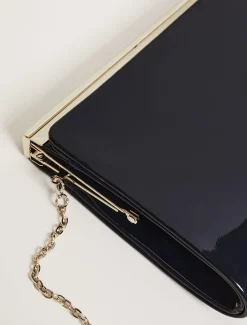 Patent Open Top Slim Clutch