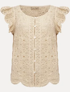 Paulie Crochet Pattern Knit Top