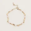 Pearl And Twist Bracelet