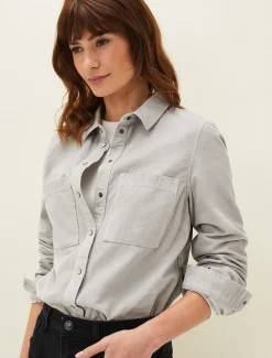 Peggie Corduroy Oversized Shirt