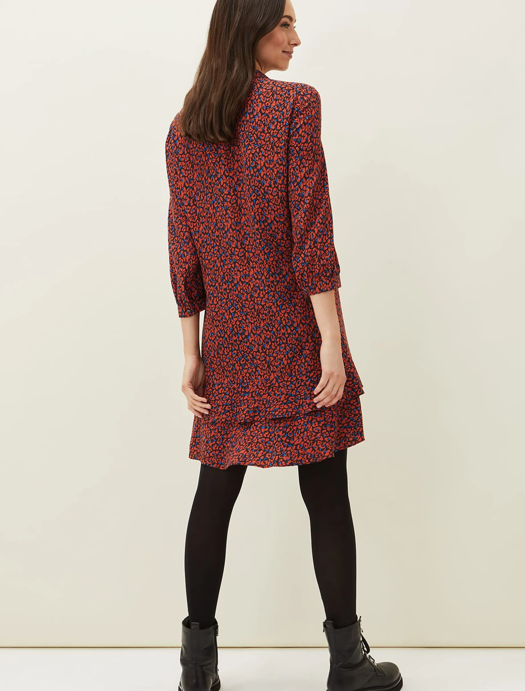 Penele Animal Print Dress