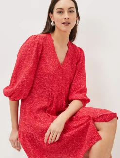 Penele Print Swing Dress