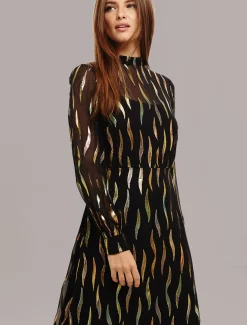 Penny Shimmer Silk Maxi Dress