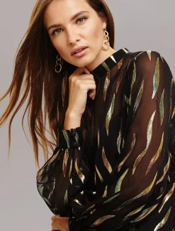 Penny Shimmer Silk Maxi Dress