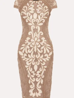 Perdy Tapework Lace Dress