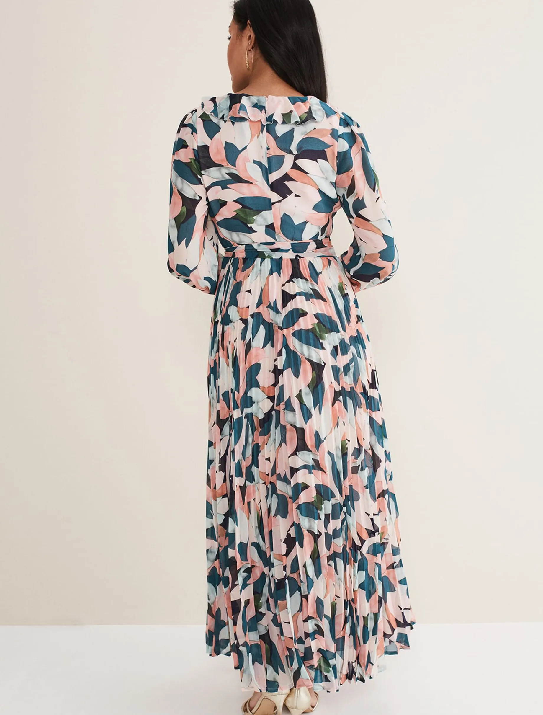 Petite Averie Print Maxi Dress