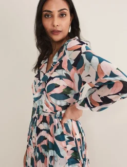 Petite Averie Print Maxi Dress