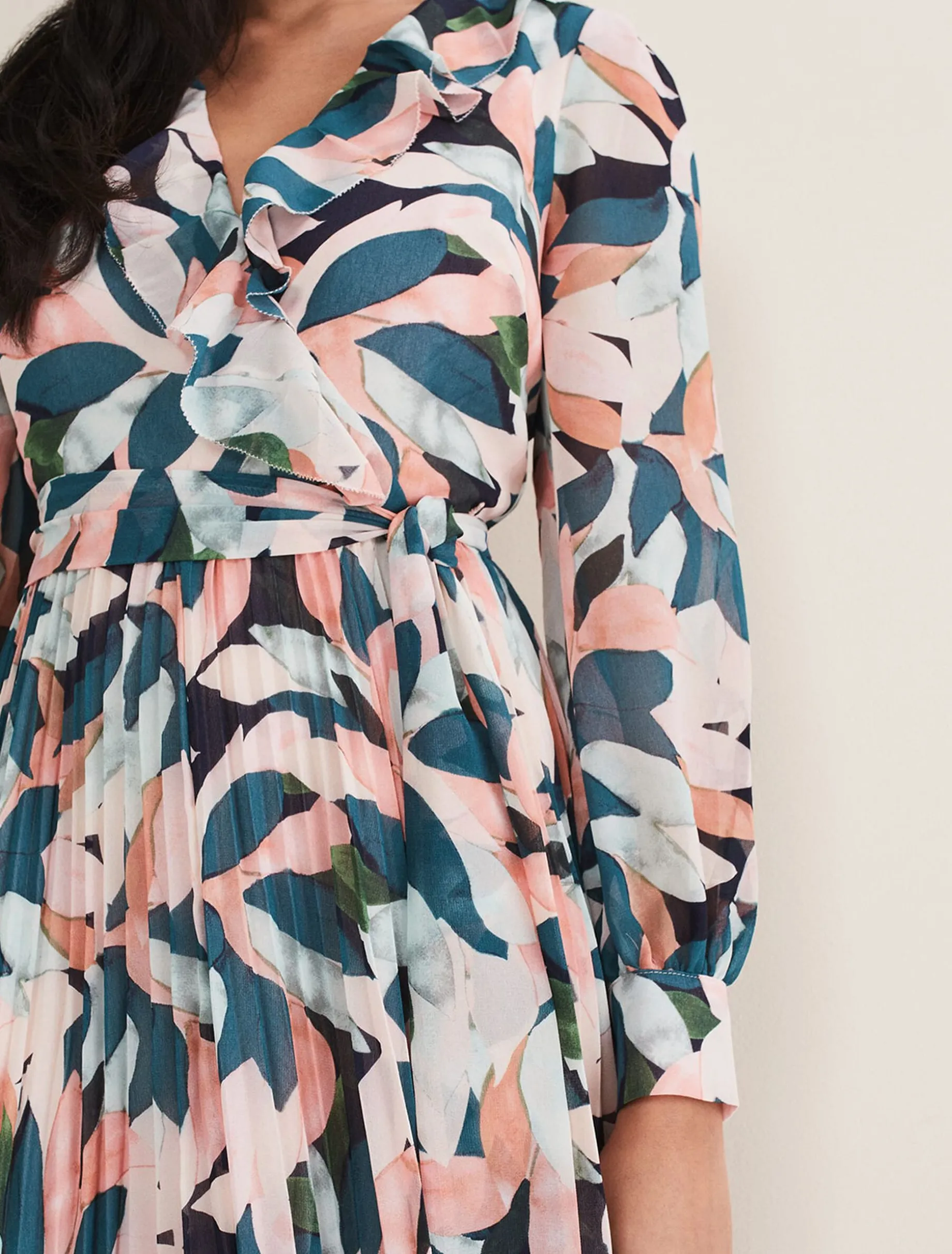 Petite Averie Print Maxi Dress