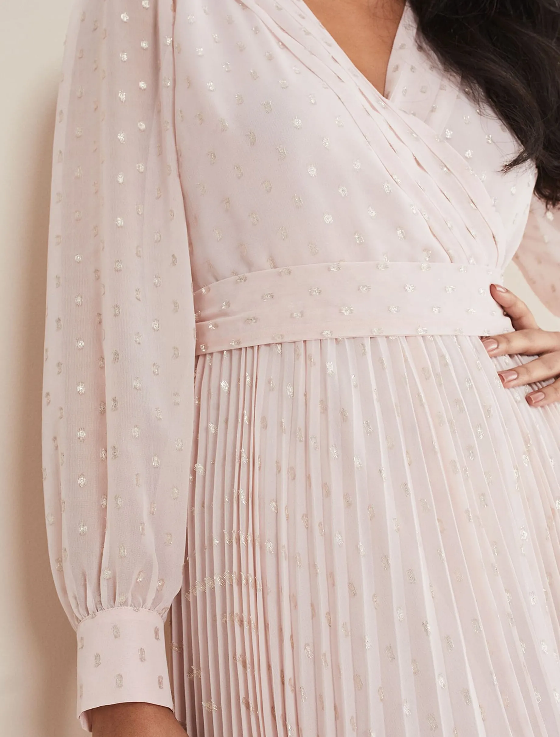 Petite Carmen Fil Coupe Maxi Dress