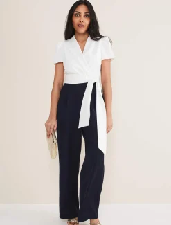 Petite Eloise Wide Leg Jumpsuit