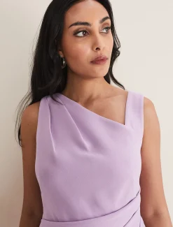 Petite Emmie Asymmetric Hem Dress
