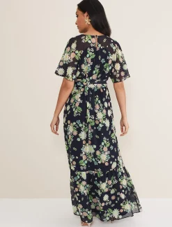 Petite Georgie Tiered Maxi Dress