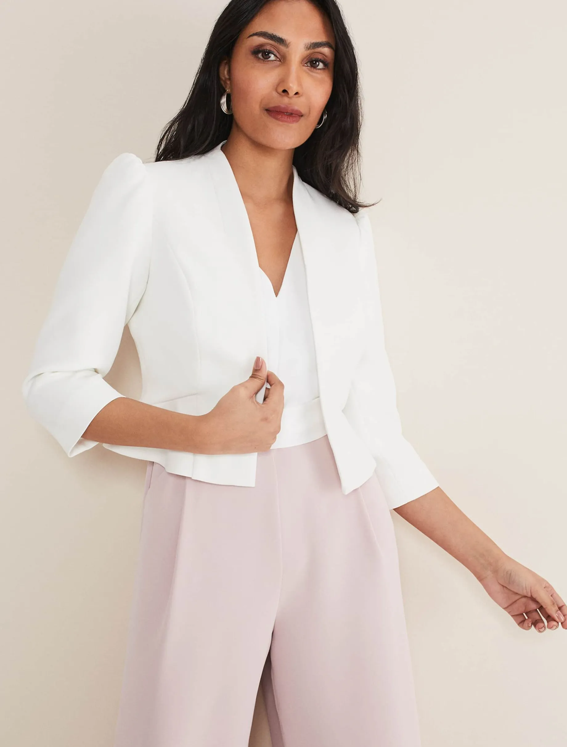 Petite Isabella Bow Jacket